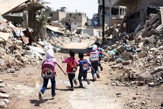 Учениците во Сирија: одење на училиште во воена зона